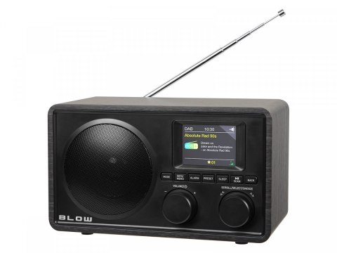 BLOW Radio kuchenne FM/DAB+ RK5 Bluetooth czarne