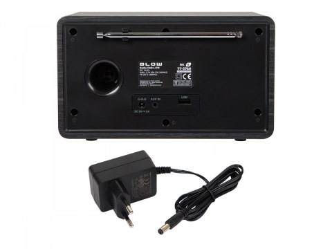 BLOW Radio kuchenne FM/DAB+ RK5 Bluetooth czarne