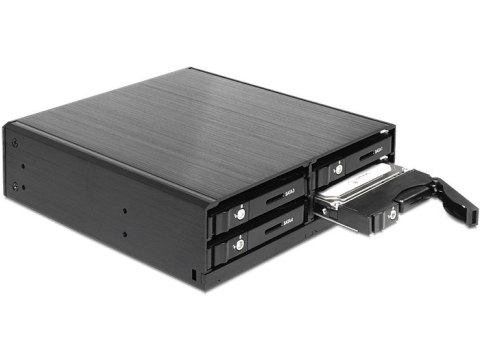 Kieszeń Delock 5.25" Mobile Rack dla 4 x 2.5" SATA HDD / SSD