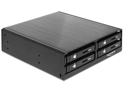 Kieszeń Delock 5.25" Mobile Rack dla 4 x 2.5" SATA HDD / SSD