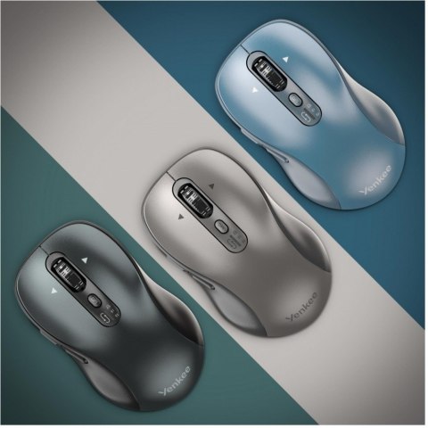 YENKEE Mysz bezprzewodowa Dual Bluetooth+USB2,4Ghz YMS 2010BE GYRO