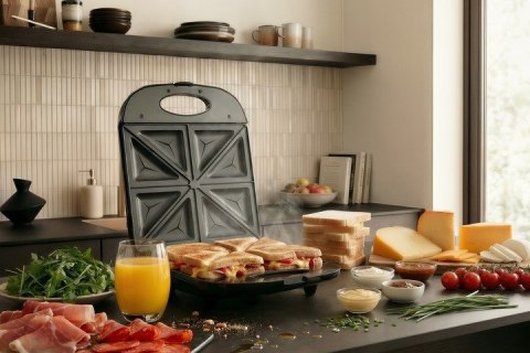 PROMIS SANDWICH-TOSTER NA 4 KANAPKI, CZARNY STP25