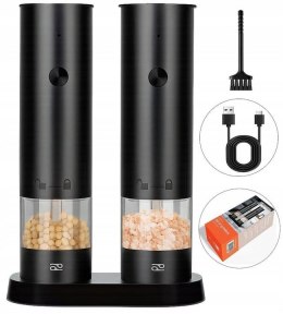 PROMIS ZESTAW MŁYNKÓW USB Z PODSTAWKĄ MP34DUO