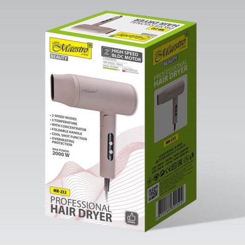 Feel-Maestro Suszarka do włosów BLDC 2000W MR-232