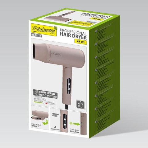 Feel-Maestro Suszarka do włosów BLDC 2000W MR-232