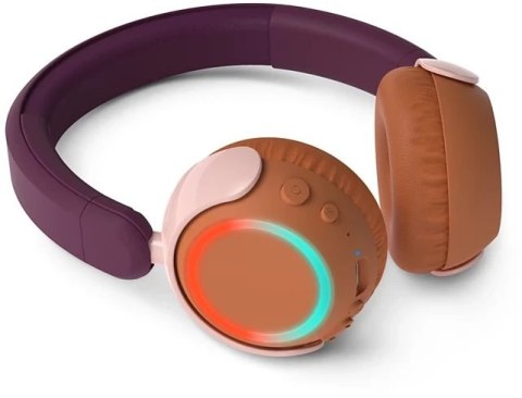Słuchawki bezprzewodowe PHILIPS TAK4200MP (Fioletowo-brązowy)