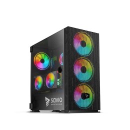 SAVIO OBUDOWA PC RAPTOR X1 ARGB SAVGC-RAPTORX1 (WYPRZEDAŻ)