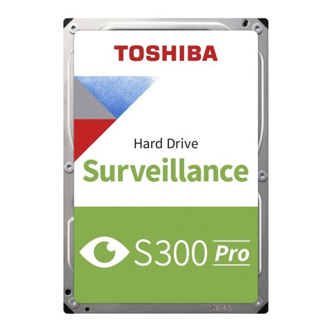 Dysk HDD Toshiba S300 Pro Surveillance 10TB 7200RPM 512MB 3.5" Serial ATA III