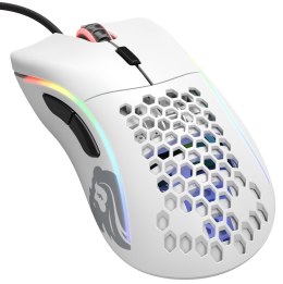 GLORIOUS MYSZ PC RACE MODEL D GAMING WHITE MATOWA