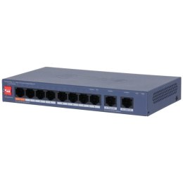 Switch PoE DAHUA CS4010-8ET2GT-60 8-portowy