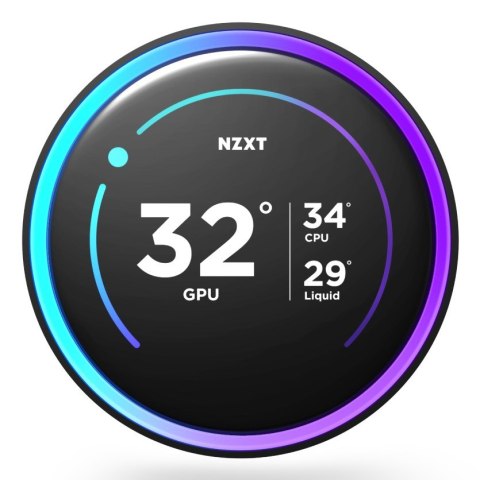 NZXT Kraken Elite 360 RGB Procesor Chłodnica cieczy all-in-one 12 cm Czarny 1 szt.