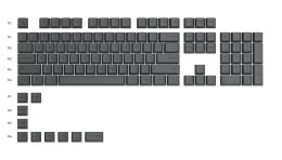 Glorious PC Gaming Race GPBT Nakładki na przyciski klawiatury