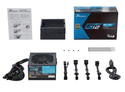 Seasonic Focus Gold 750 moduł zasilaczy 750 W 20+4 pin ATX ATX Czarny