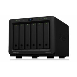 Synology DS620slim | 6-zatokowy (2.5'') serwer NAS, Intel Celeron, 2GB RAM, 2x 1GbE RJ-45, Tower