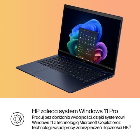 HP EliteBook X G1i Flip Ultra 7 258V 14"2.5K Touch 800nits 120Hz AG 32GB LPDDR5x-8533 SSD512 Intel Arc Cam IR 5 Mpx AI 68Wh W11P
