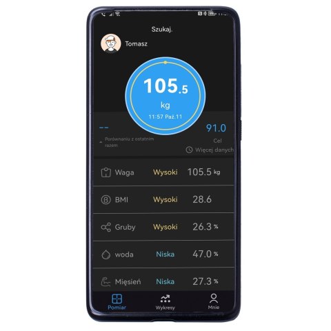 Waga łazienkowa ADLER AD 8187b czarna