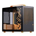 Obudowa komputerowa JONSPLUS MATX Handle Case Z20 - Black-Orange