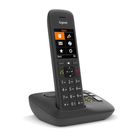 Gigaset C575A - bezprzewodowy telefon DECT/GAP czarny