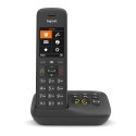 Gigaset C575A - bezprzewodowy telefon DECT/GAP czarny