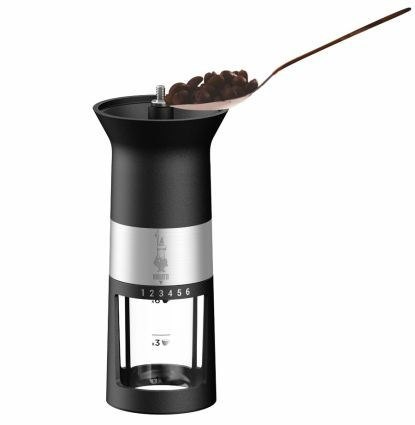 Bialetti - Młynek do kawy PRO - Czarny