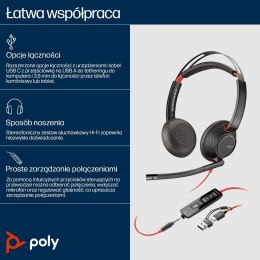 Słuchawki nauszne POLY Blackwire 5220 8X231AA