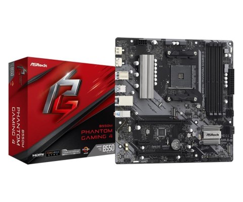 Asrock B550M Phantom Gaming 4 Socket AM4 micro ATX AMD B550
