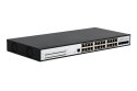 Extralink Switch PoE Chiron Pro 24x RJ45 1000Mb/s PoE, 4x SFP+, L3, zarządzalny, 370W