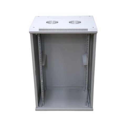 Extralink Szafa rack 15U 600x600 Szara montowana na ścianie