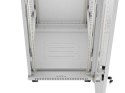 Lanberg Szafa instalacyjna rack stojąca 19" 32U 600x800 szara drzwi przeszkolne LCD ( Flat pack)