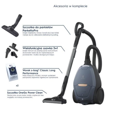 Electrolux Odkurzacz workowy Pure D8 PD82-8DB SILENCE