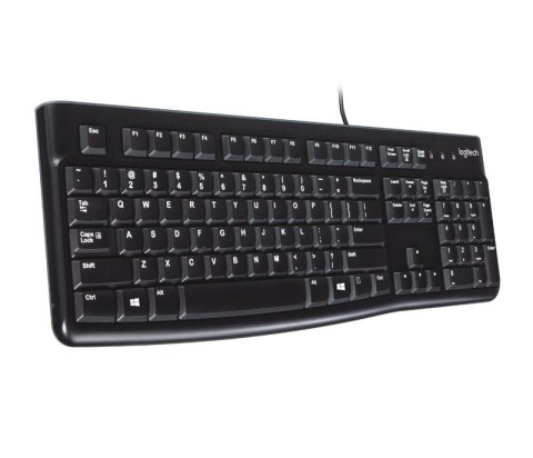 Klawiatura przewodowa Logitech K120 OEM for Business czarna