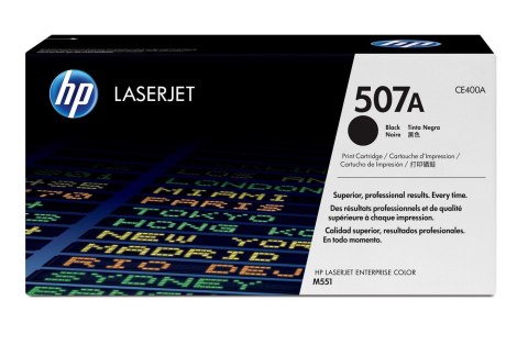 Toner HP 507A, HP507A=CE400A, 5500 str. Czarny