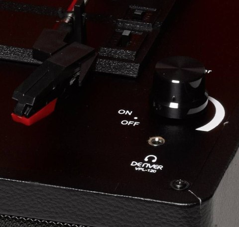 Gramofon Denver VPL-120 z USB do nagrywania na PC czarny