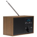 Radio Denver DAB-46DARK GREY Internet Analogowe i cyfrowe Czarny, Brązowy