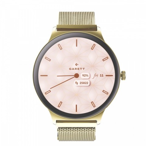 Garett Electronics Smartwatch Verona 2 złoty mesh