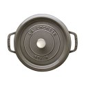STAUB Garnek żeliwny okrągły 40500-246-0 3,8l grafitowy