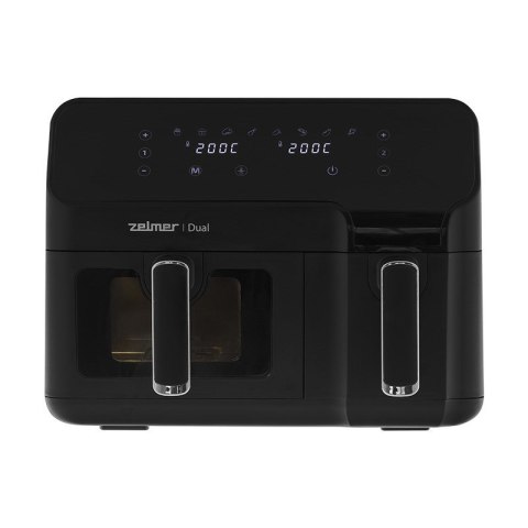 Frytkownica beztłuszczowa Air Fryer ZELMER ZAF900 5,5l Dual z podwójnym koszem (OUTLET)