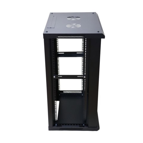 Extralink EX.14329 Szafa rack 15U 600x450 Czarna wisząca