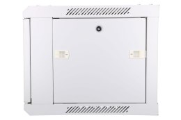 Extralink Szafa rack 6U 600x450 Szara montowana na ścianie