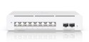 Switch UBIQUITI USW-PRO-XG-8-POE UniFi Pro XG 8 PoE Zarządzany L2/L3 10G Ethernet (100/1000/10000) Obsługa PoE Szary