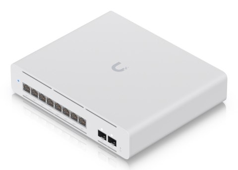 Switch UBIQUITI USW-PRO-XG-8-POE UniFi Pro XG 8 PoE Zarządzany L2/L3 10G Ethernet (100/1000/10000) Obsługa PoE Szary
