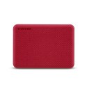 Toshiba Canvio Advance zewnętrzny dysk twarde 4 TB 2.5" USB Typu-A 2.0/3.2 Gen 1 (3.1 Gen 1) Czerwony