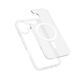 CRONG Etui Hybrid Matte Magnetic Etui MagSafe iPhone 17 Białe