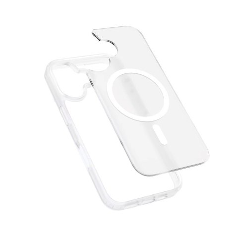 CRONG Etui Hybrid Matte Magnetic Etui MagSafe iPhone 17 Białe