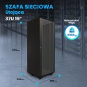 Extralink 37U 600x800 Czarna | Szafa rack | stojąca