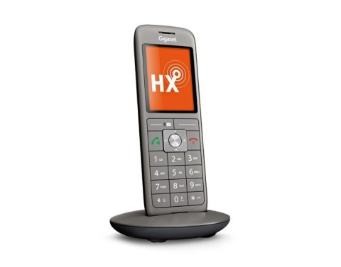 Gigaset CL660HX Telefon analogowy/DECT Nazwa i identyfikacja dzwoniącego Antracyt
