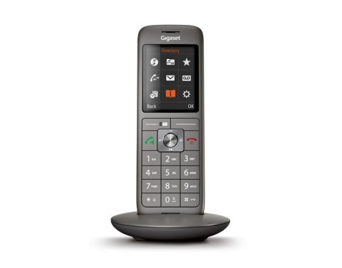 Gigaset CL660HX Telefon analogowy/DECT Nazwa i identyfikacja dzwoniącego Antracyt