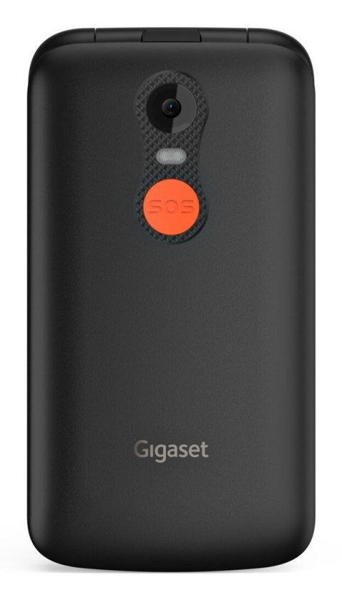 Gigaset GL595 7,11 cm (2.8") 114 g Czarny Telefon dla seniora