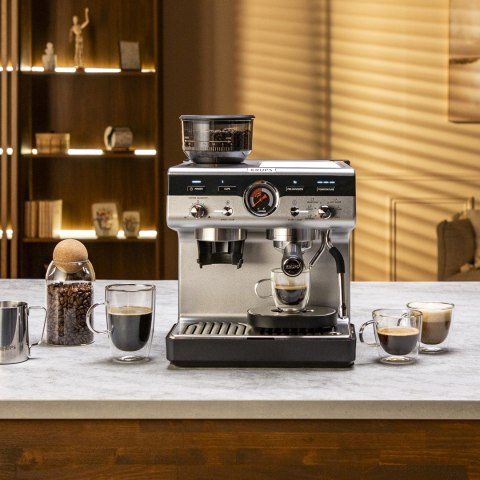 Krups Precision XP801T10 ekspres do kawy Półautomatyczny Ekspres do espresso 3 l