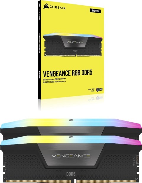 Corsair Vengeance RGB moduł pamięci 16 GB 2 x 8 GB DDR5 288-pin DIMM